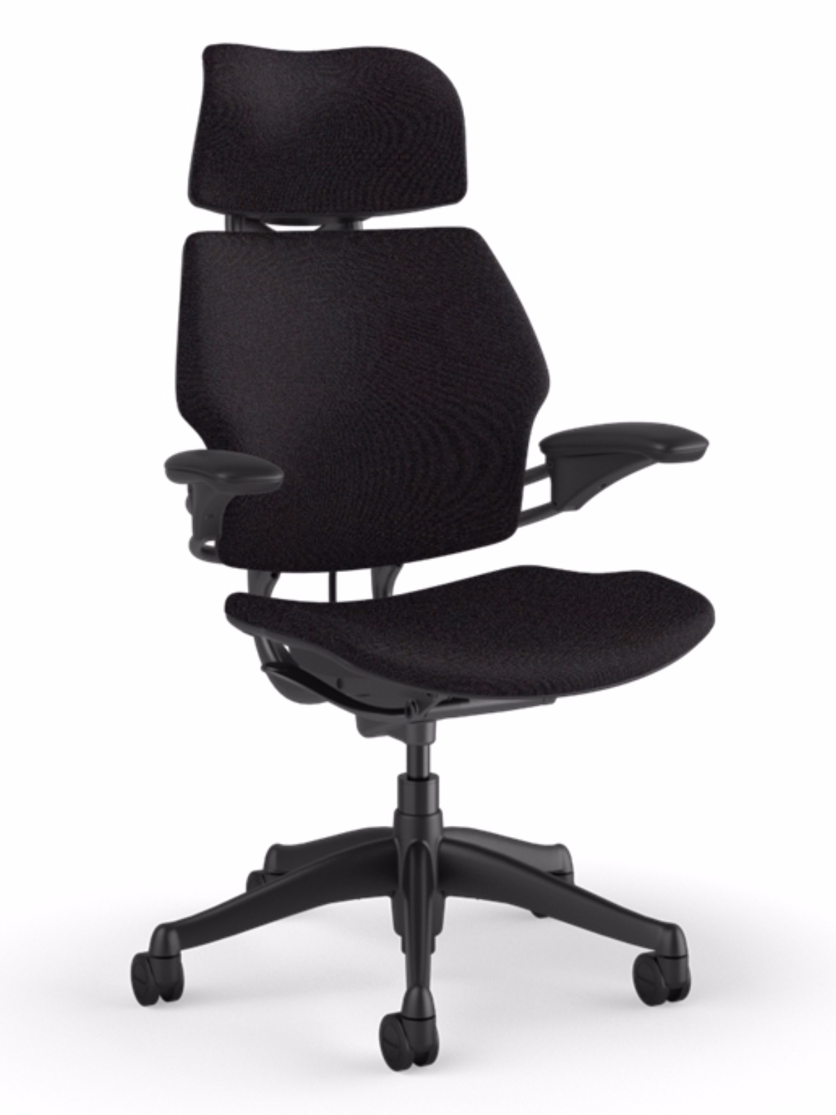 Humanscale Freedom — Graphite / Black — Front-side
